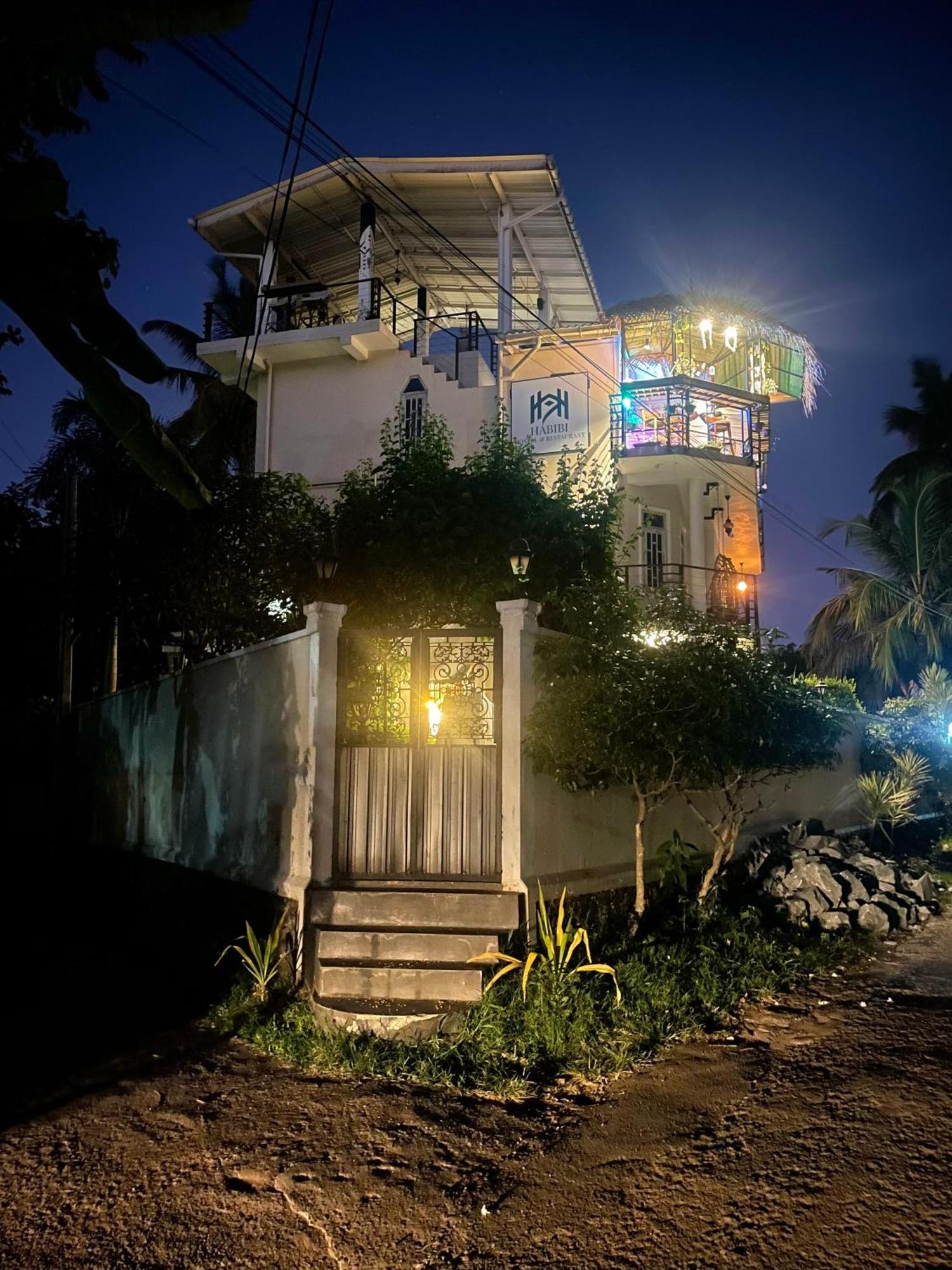 Habibi Hostel & Restaurant Unawatuna Exteriér fotografie